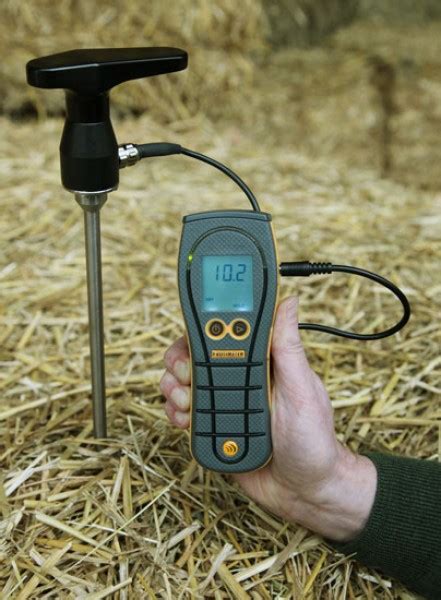 moisture meter for hay and straw uk|hay moisture probe hand held.